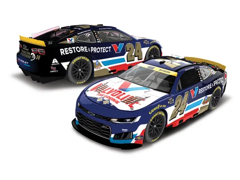 Manufacturer reference image: William Byron 2026 Valvoline Restore & Protect 1:64 ARC Diecast
