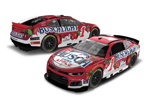 Manufacturer reference image: Ross Chastain 2026 Busch Light Apple 1:24 Elite Diecast