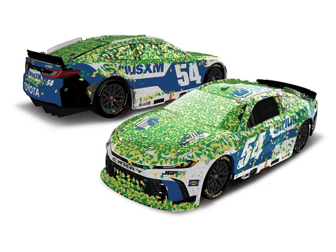 Manufacturer reference image: Ty Gibbs 2026 Sirius XM Iowa Raced Win 1:24 Color Chrome ARC Diecast