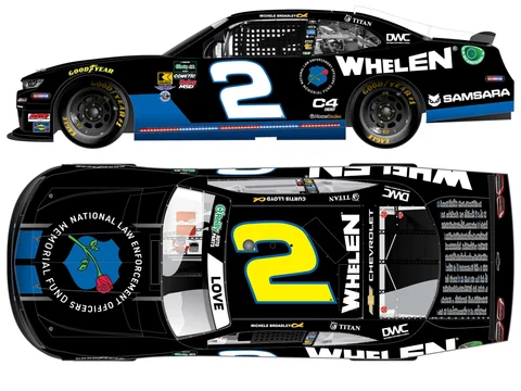 Manufacturer reference image: Jesse Love 2026 National Law Enforcement Officers Memorial Fund 1:24 Color Chrome ARC Diecast