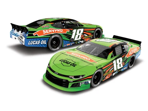 Manufacturer reference image: Brexton Busch 2026 Servpro 1:64 ARC Diecast