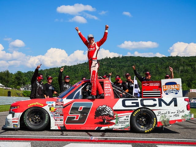 Manufacturer reference image: Grant Enfinger 2026 Grant Country Mulch LIUNA! 150 Raced Win 1:24 ARC Diecast