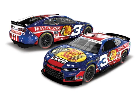 Manufacturer reference image: Austin Dillon 2026 Bass Pro Shop/Winchester Patriotic 1:64 ARC Diecast