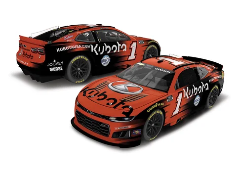 Manufacturer reference image: Ross Chastain 2026 Kubota 1:24 Autographed ARC Diecast