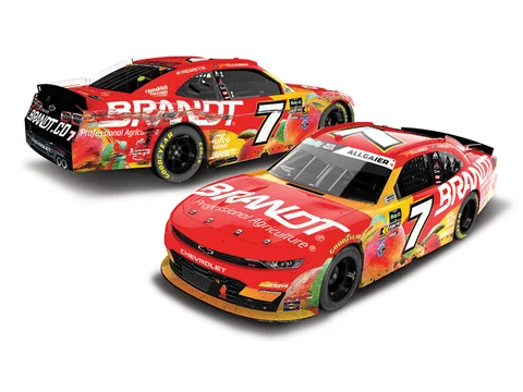 Manufacturer reference image: Justin Allgaier 2026 Brandt Darlington Raced Win 1:24 Autographed ARC Diecast