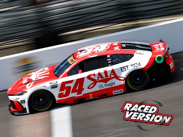 Manufacturer reference image: Ty Gibbs 2025 Saia LTL Freight In-Season Challenge Champion 1:24 ARC Diecast