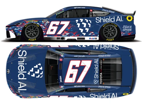 Manufacturer reference image: Corey Heim 2026 Shield AI 1:24 Elite Diecast