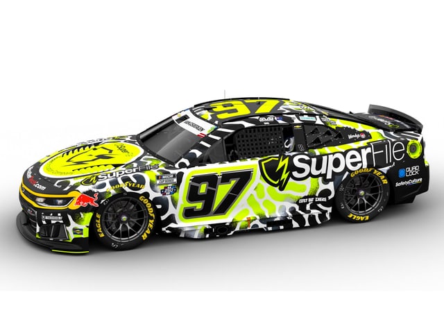 Manufacturer reference image: Shane van Gisbergen 2026 Superfile x Lefty Out There 1:24 ARC Diecast