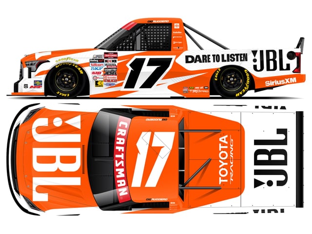 Manufacturer reference image: Gio Ruggiero 2026 JBL 1:24 ARC Diecast