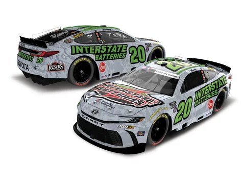 Manufacturer reference image: Christopher Bell 2026 Interstate Batteries Salutes 1:24 Elite Diecast