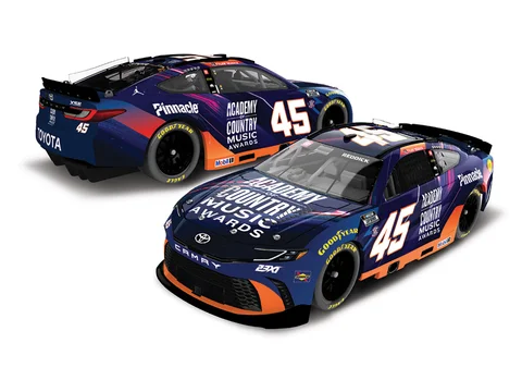 Manufacturer reference image: Tyler Reddick 2026 Academy of Country Music Awards 1:24 Color Chrome ARC Diecast