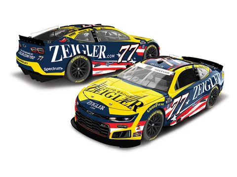 Manufacturer reference image: Carson Hocevar 2026 Zeigler Patriotic 1:24 Elite Diecast