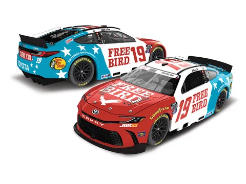 Manufacturer reference image: Chase Briscoe 2026 Free Bird Patriotic 1:24 Color Chrome ARC Diecast