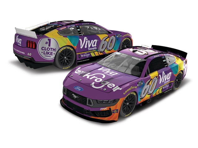 Manufacturer reference image: Ryan Preece 2026 Kroger/Viva Tribute 1:24 ARC Diecast