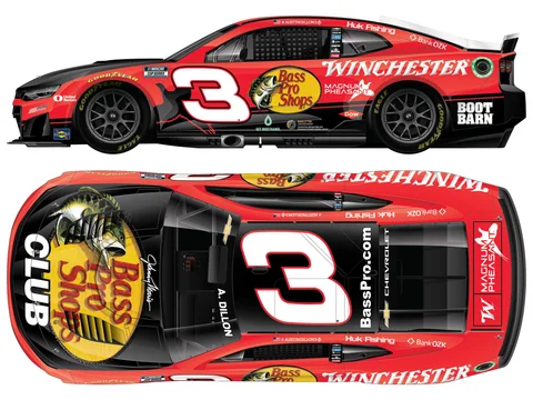 Manufacturer reference image: Austin Dillon 2026 Bass Pro Shops/Winchester 1:24 ARC Diecast