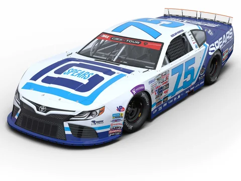 Manufacturer reference image: Keelan Harvick 2026 Spears Retro 1:24 ARC Diecast