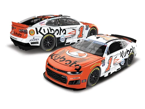 Manufacturer reference image: Ross Chastain 2026 Kubota Veterans Honor 1:24 Color Chrome ARC Diecast