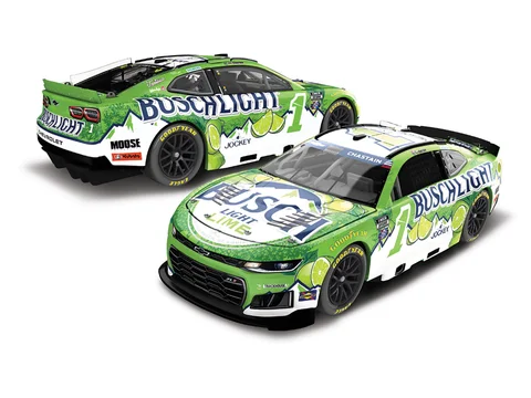 Manufacturer reference image: Ross Chastain 2026 Busch Light Lime 1:24 Color Chrome ARC Diecast