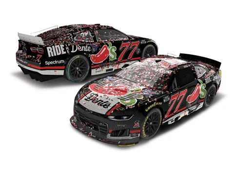 Manufacturer reference image: Carson Hocevar 2026 Chili's Ride the Dente Talladega Raced Win 1:24 Elite Diecast