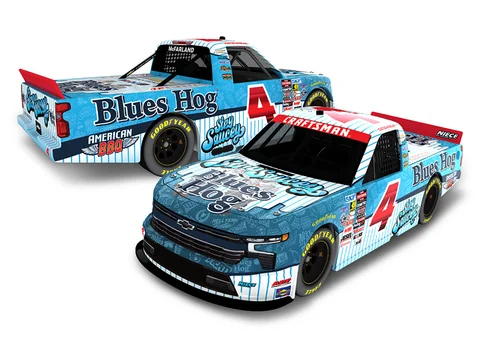 Manufacturer reference image: Cleetus McFarland 2026 Blues Hog 1:24 ARC Diecast