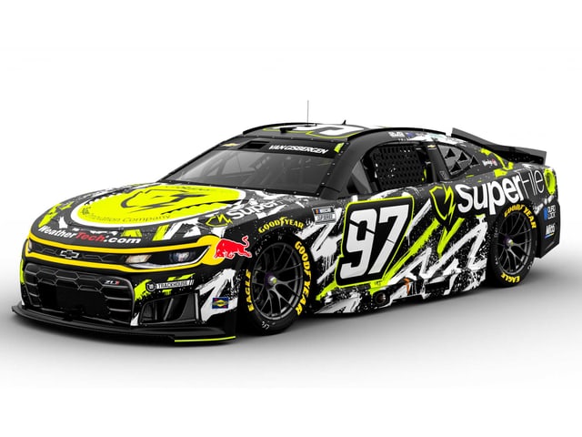 Manufacturer reference image: Shane van Gisbergen 2026 Superfile Graffiti 1:24 ARC Diecast