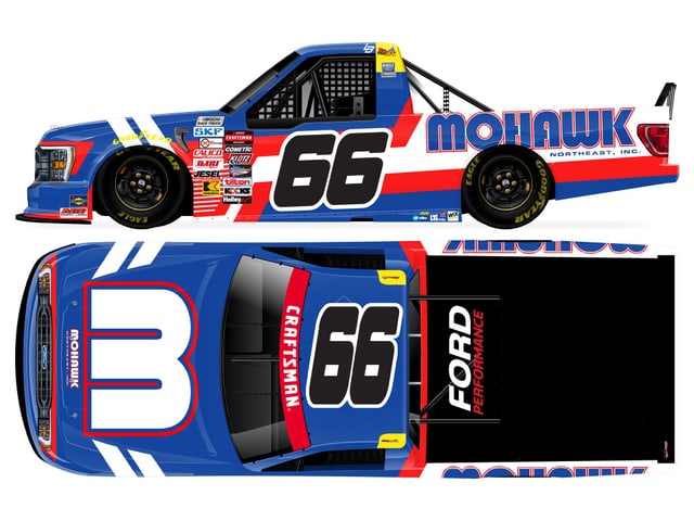 Manufacturer reference image: Luke Baldwin 2025 Mohawk Northeast 1:24 Autographed ARC Diecast